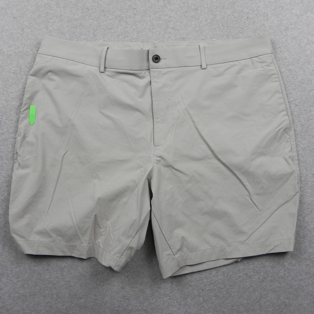 Western Rise Evolution Shorts Mens 40 Gray Stretch Nylon Travel Outdoor Casual
